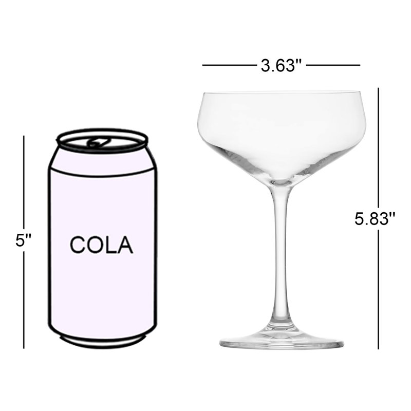 Bar Special 9 oz. Glass Coupe