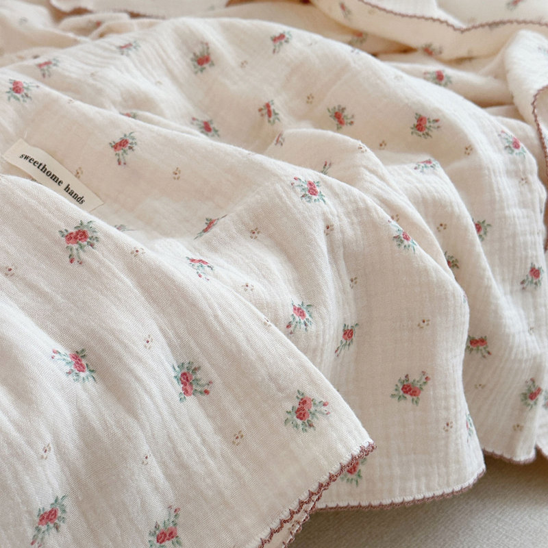 Couverture mignonne pour bébé en coton
