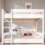 Lit superposé avec tablettes de rangement, ports USB et barrières de sécurité-838052213