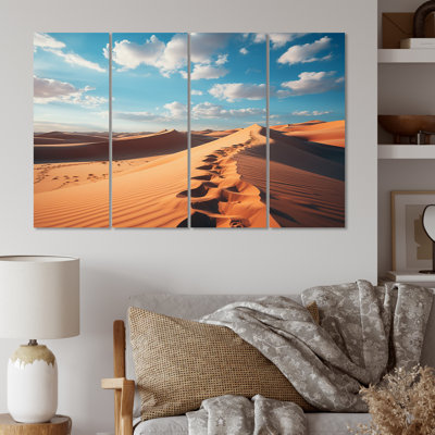 Desert Glamis Sand Dunes III Landscape & Nature Wall Decor on Metal