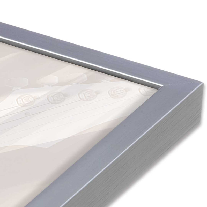 «We Go Together Like Rock -n- Roll» par Susan Ball, reproduction d'art, Argent, L 20 x H 30, Impression encadrée