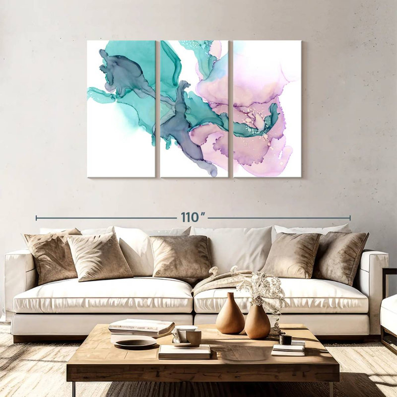 Avery Peaceful Melody I, 48" H x 74" W