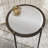 Uttermost Wren Round White Marble Accent Table
