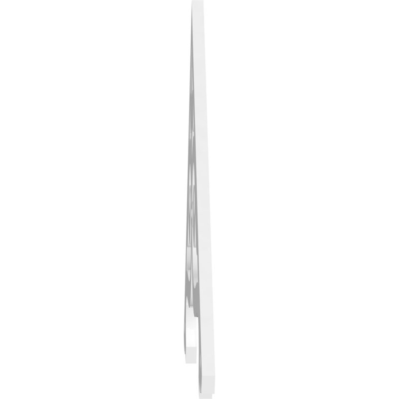 Pignon en PVC de qualité architecturale Finley, H 35 po x l 60 po x P 1 po, 14 / 12