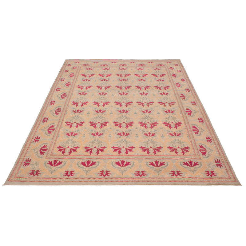 Tapis rectangulaire nouvel âge en laine 9 pi x 12 pi Aliyha