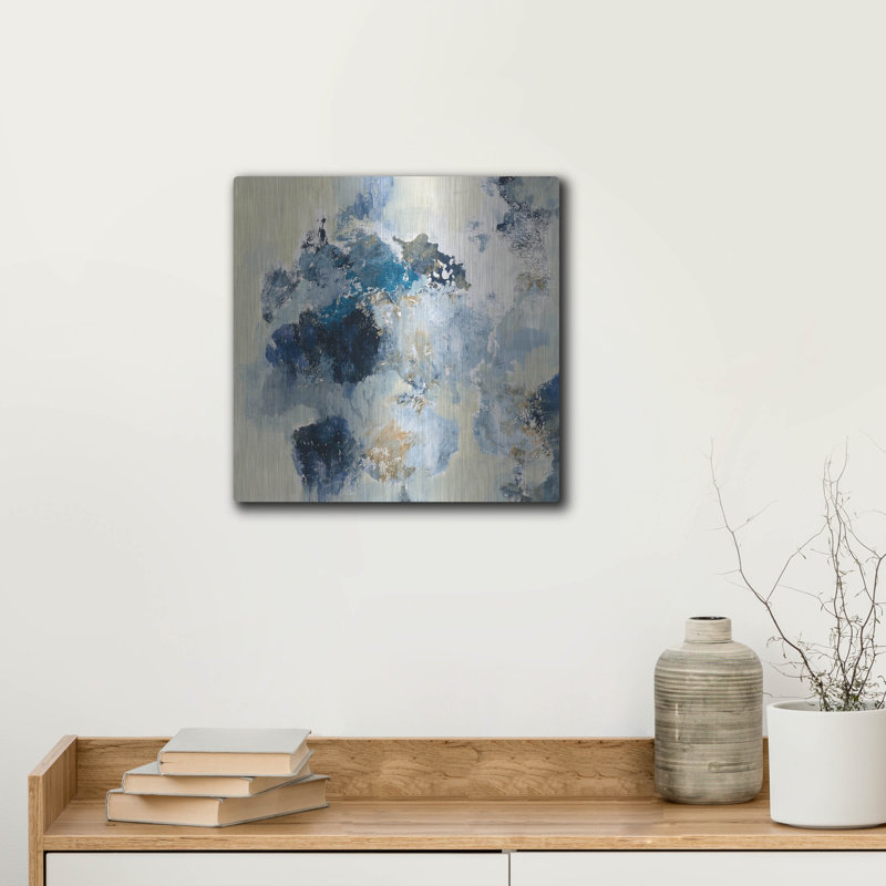 "Indigo Monorph" par Silvia Vassileva, H 12 po x l 12 po