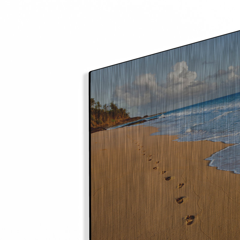 «Footprints» par Dennis Frates, H 12 po x l 16 po