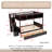 Twin Over Full Bunk Bed In Espresso With Shelfs ｜ Storage Staircase And 2 Drawers｜Full Safety Design & Solid Pine Construction｜Solid 4-Step Storage Staircase-1746492569