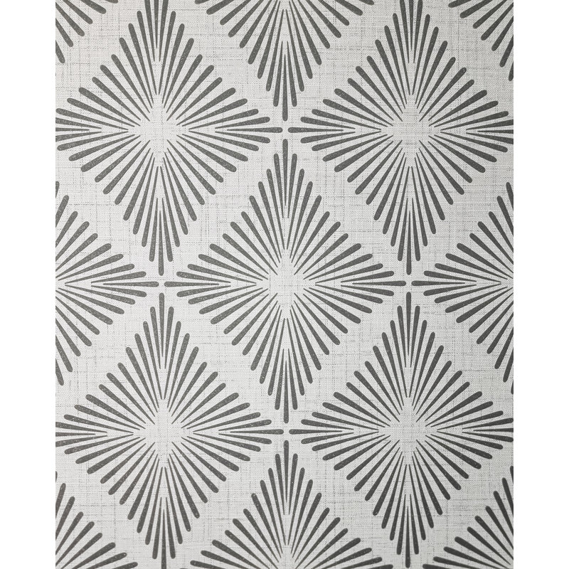 10m x 52cm Wallpaper Roll, Grey