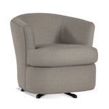 Swivel Barrel Chair