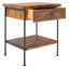 Table d'appoint 1 tiroir et 1 tablette