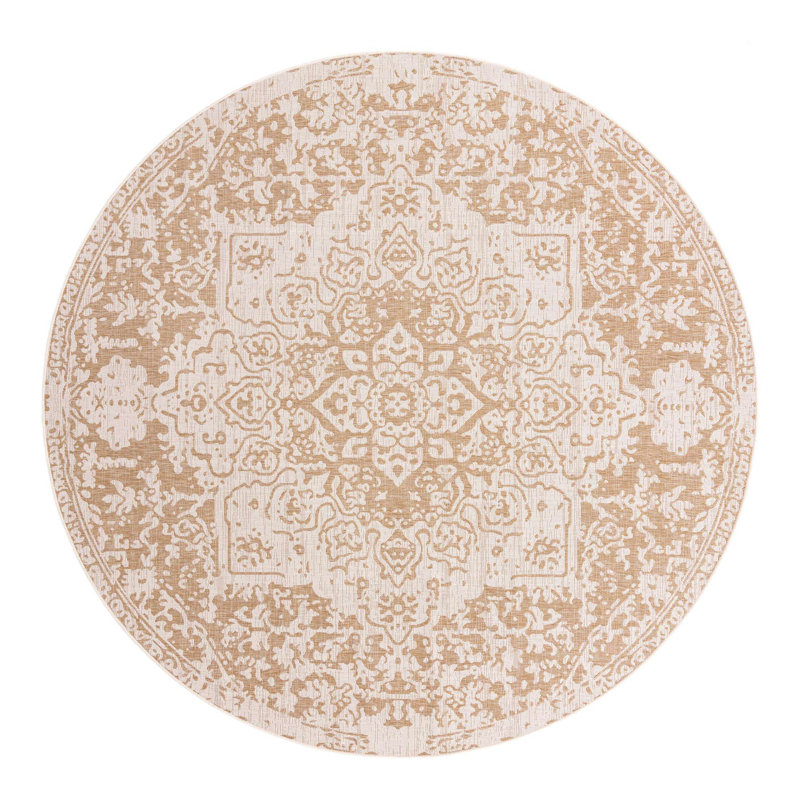 Holmesfield Dubai Indoor/Outdoor Rug, Round 10'8"
