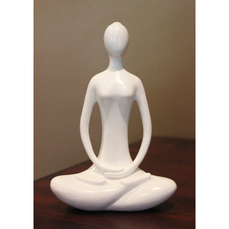 Ensemble de 3 statues de yoga Farnung