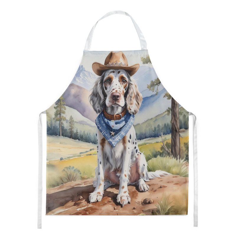 No Pattern Bib Apron
