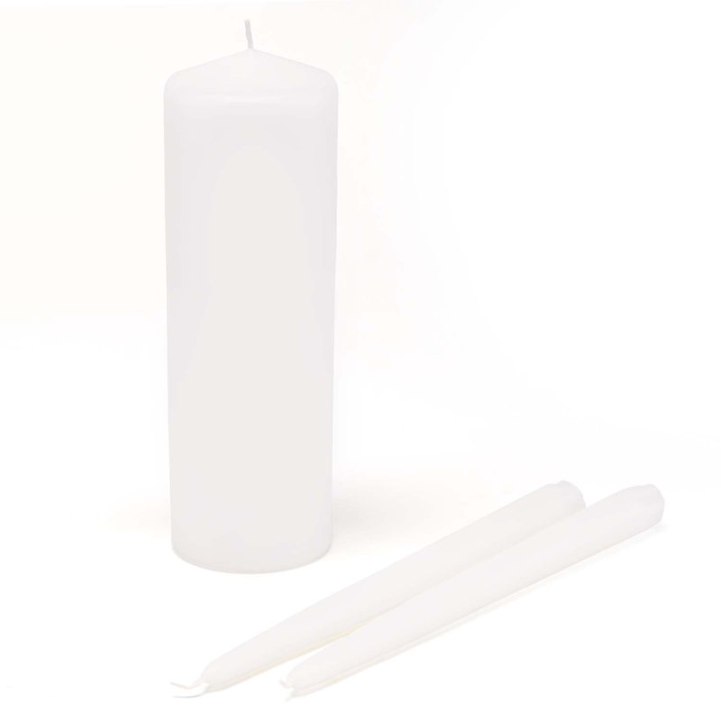 Pillar Candle, White