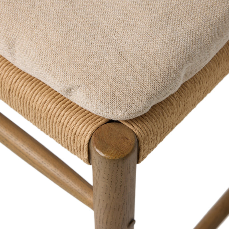 Brielle Stool W/ Cushion-Broadway Dune-Counter, Broadway Dune