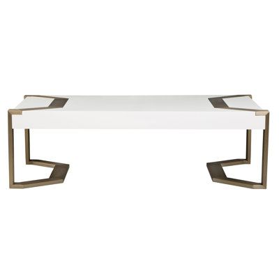 Abner Solid Wood Top Coffee Table