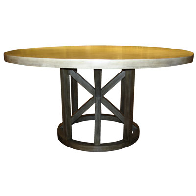 Malibu Round Solid Wood Dining Table