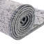 Tapis de couloir contemporain Breyer beige-gris couleur étain-beige32-1177262632