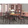 Dufferin 6 - Person Solid Wood Solid Wood Top Pedestal Dining Set