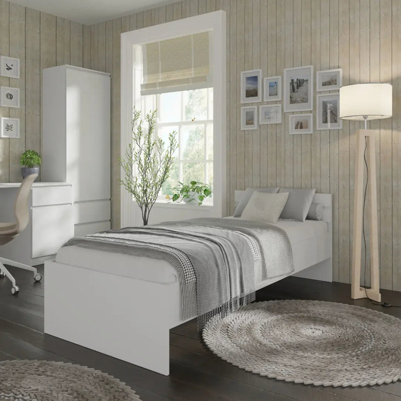 Bhatari Bed, White