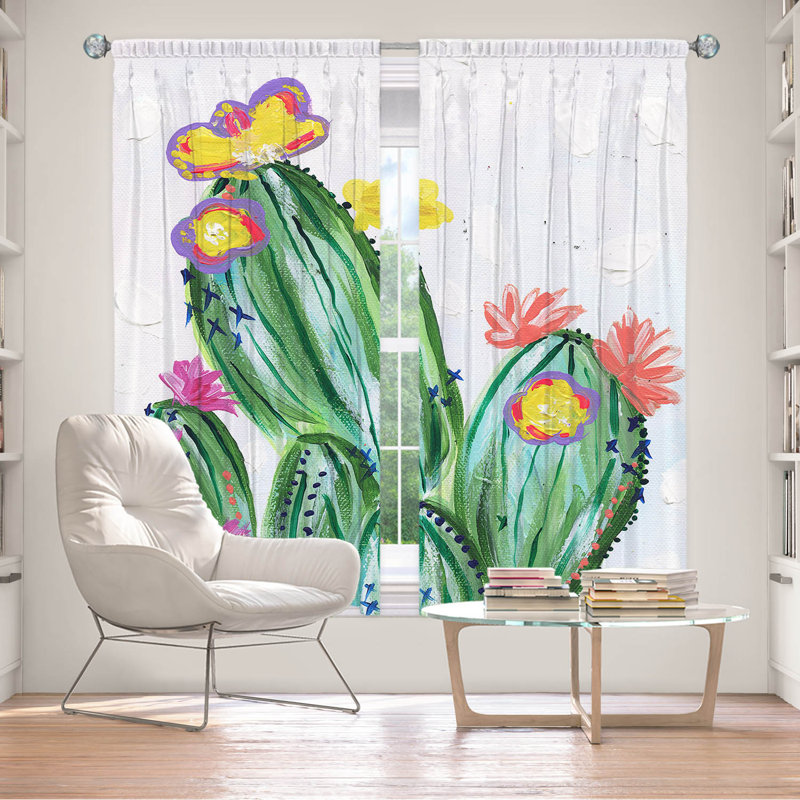 Paire de rideaux obscurcissant en polyester Eirian, L 40 po x L 82 po