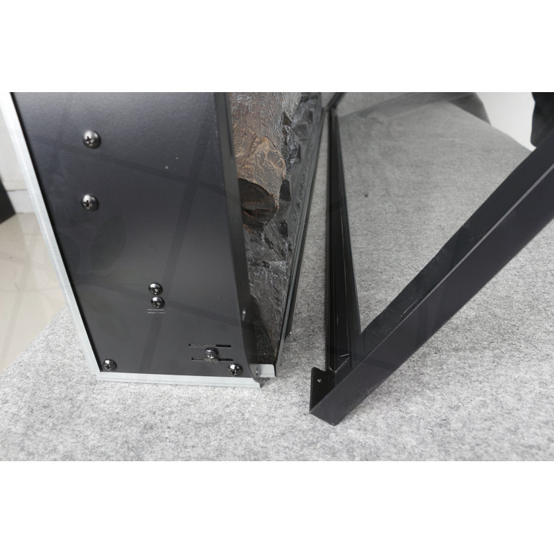 44"Wall Recessed Electric Fireplace With Remote