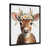 Toile avec cadre photo noir