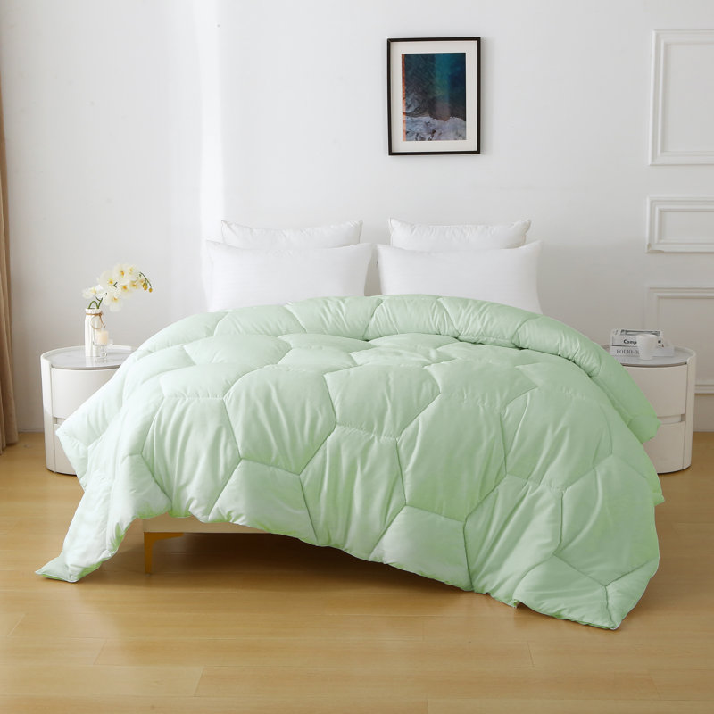Édredon en microfibre surdimensionné Better Style Home, Vert clair, Édredon très grand