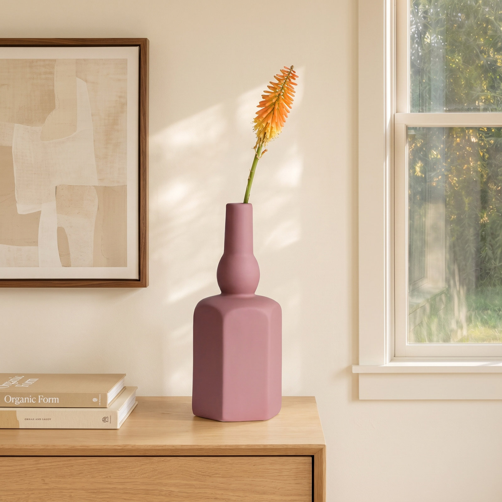 Moxley 7.6'' Handmade Ceramic Table Vase