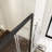 48'' - W x 72'' H Door Semi-Frameless Shower Door with Clear Glass