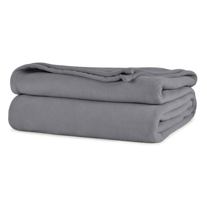 Couverture polaire Bml Collection, Très grand, Gris argenté