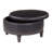 Faux Leather Ottoman-1907935673