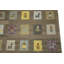 Tapis brun 4 x 6 Indo Farhana