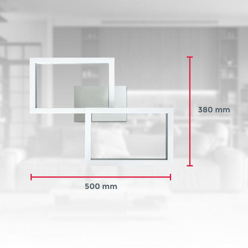 1-Light 50cm LED Integrated Flush Mount