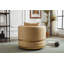 Fauteuil pivotant, fauteuil d'appoint pivotant à 360 °, fauteuil demi-tonneau pour la chambre à coucher du salon-1316724312