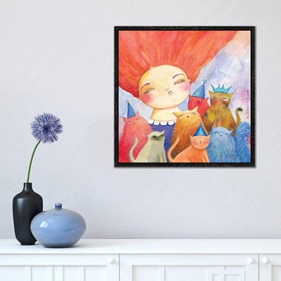 Catitude 1 Piece Painting on Canvas