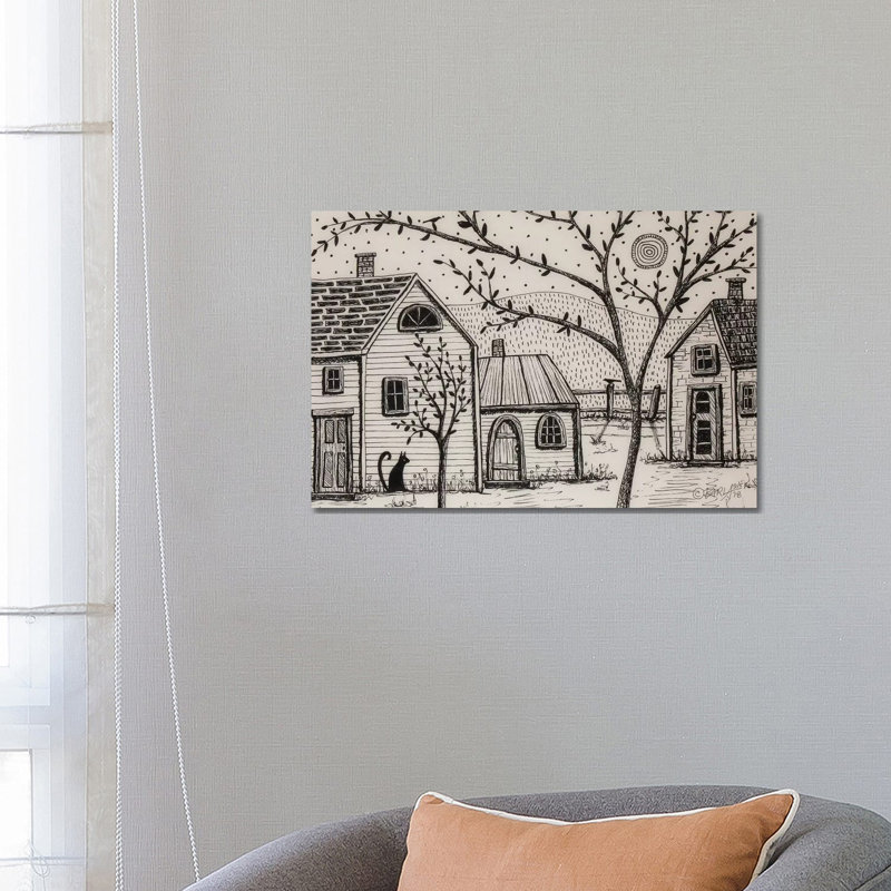 Country Cottages by Karla Gerard - Wrapped Canvas Print