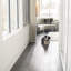 Hiddin Clear Freestanding Tall Zig Zag Pet Gate-1571870134