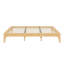 Base de lit plateforme en bois de bambou sec massif avec support en lattes de bois-1548500814