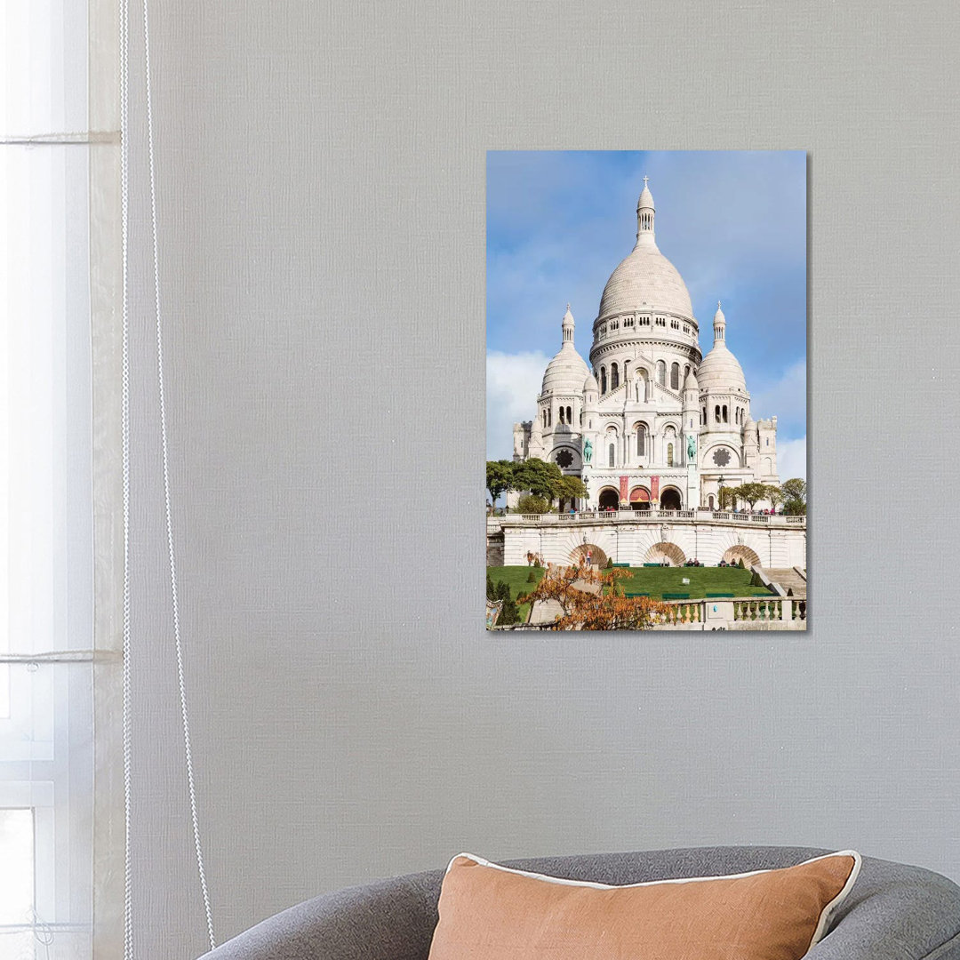 Sacre Coeur Basilica, Paris by Matteo Colombo - Wrapped Canvas Print
