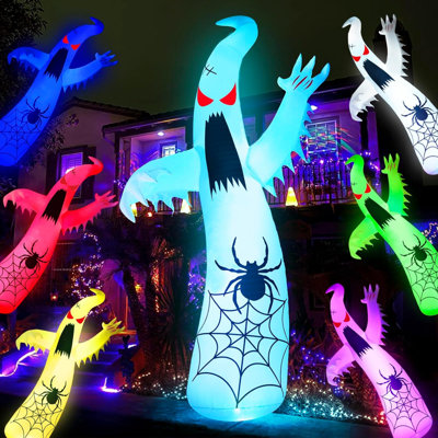 Décoration gonflable fantômes d'Halloween