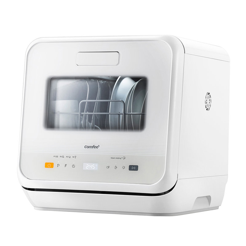 5L Countertop Dishwasher with 6 Wash Programs