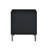 Myles Black Nightstands