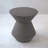 Colfin Patio Corner Table with Faux Terrazzo Finish