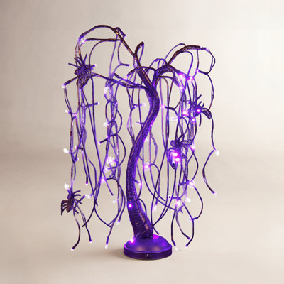 16" Battery-Operated LED Willow Tree