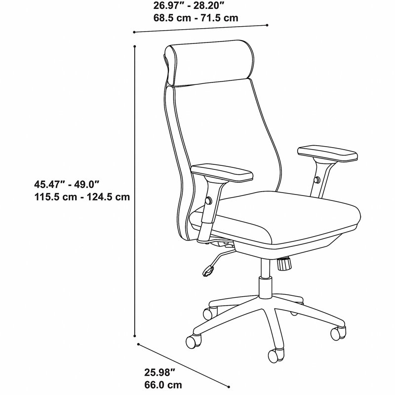Ringold Vinyl Executive Chair