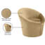 Fauteuil d'appoint en velours Tristan-888359886
