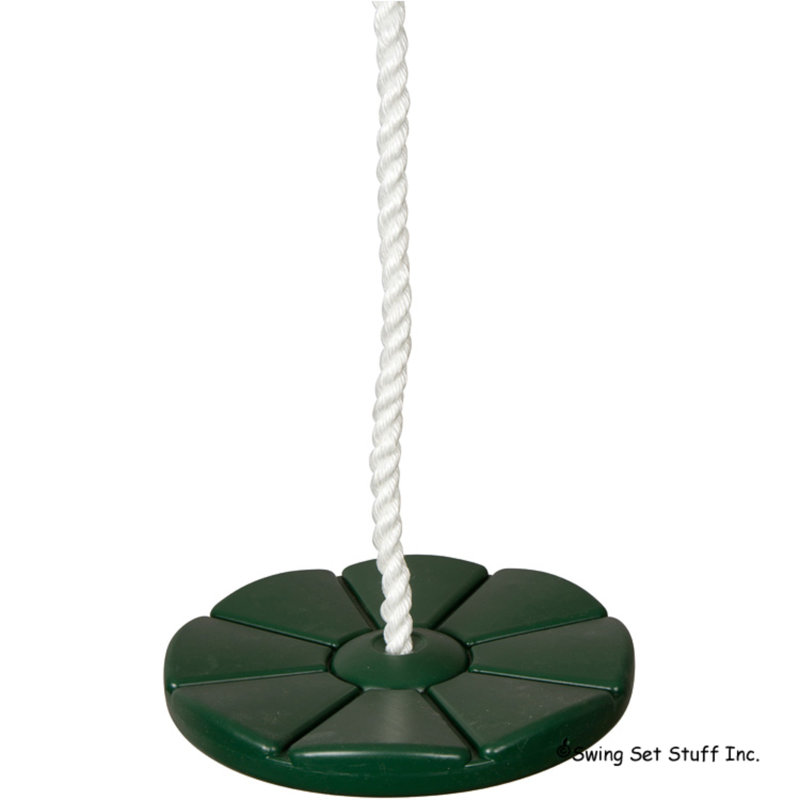 Daisy Disc with Rope, Green