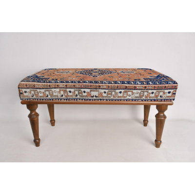 Frontdoor Bench, Desk Bench, Ottoman Bench, Upholstered Bench, Turkish Rug Bench, Kilim Bench, Home Decor Bench, Handmade Bench
